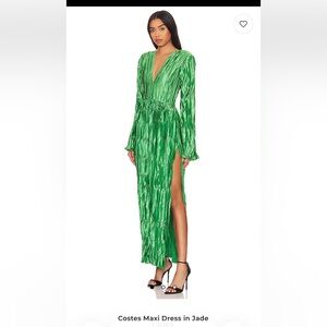 NWT Costes Jade Long Sleeve Maxi Dress